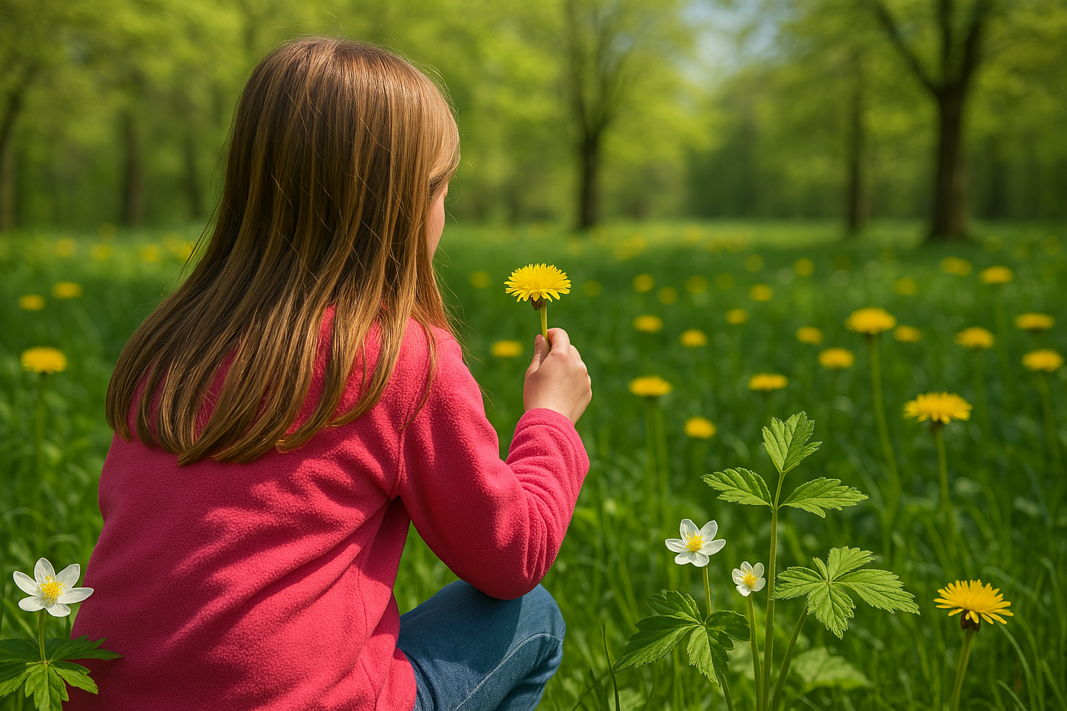 Früling Mädchen