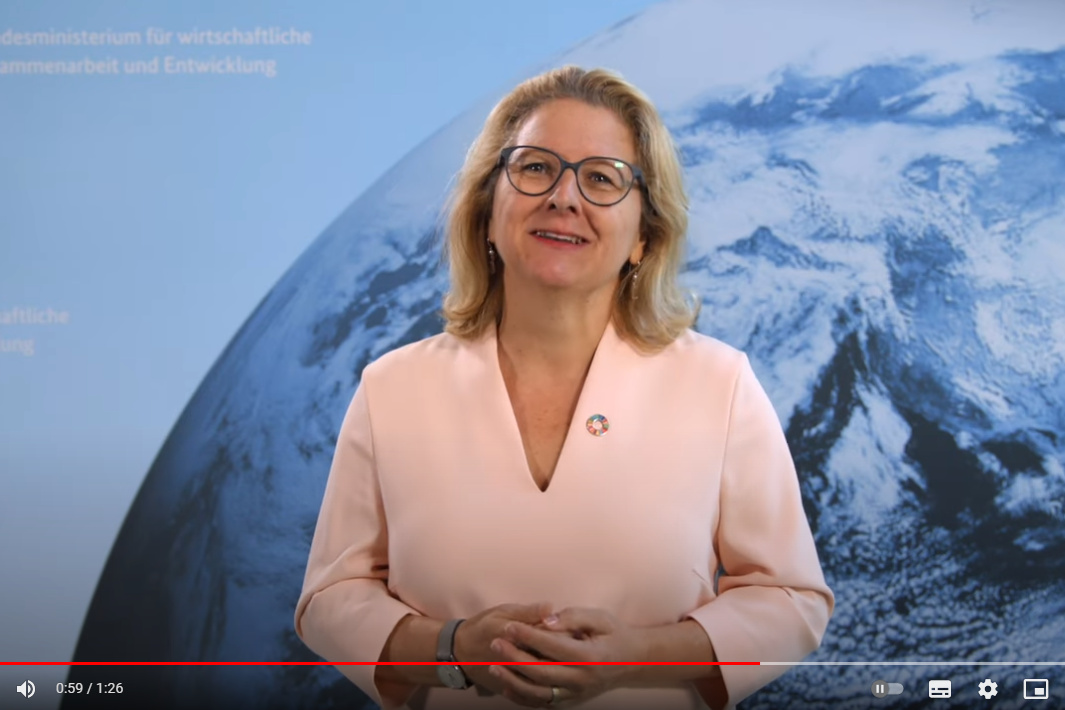 Bundesministerin für wirtschaftliche Zusammenarbeit und Entwicklung, Svenja Schulze