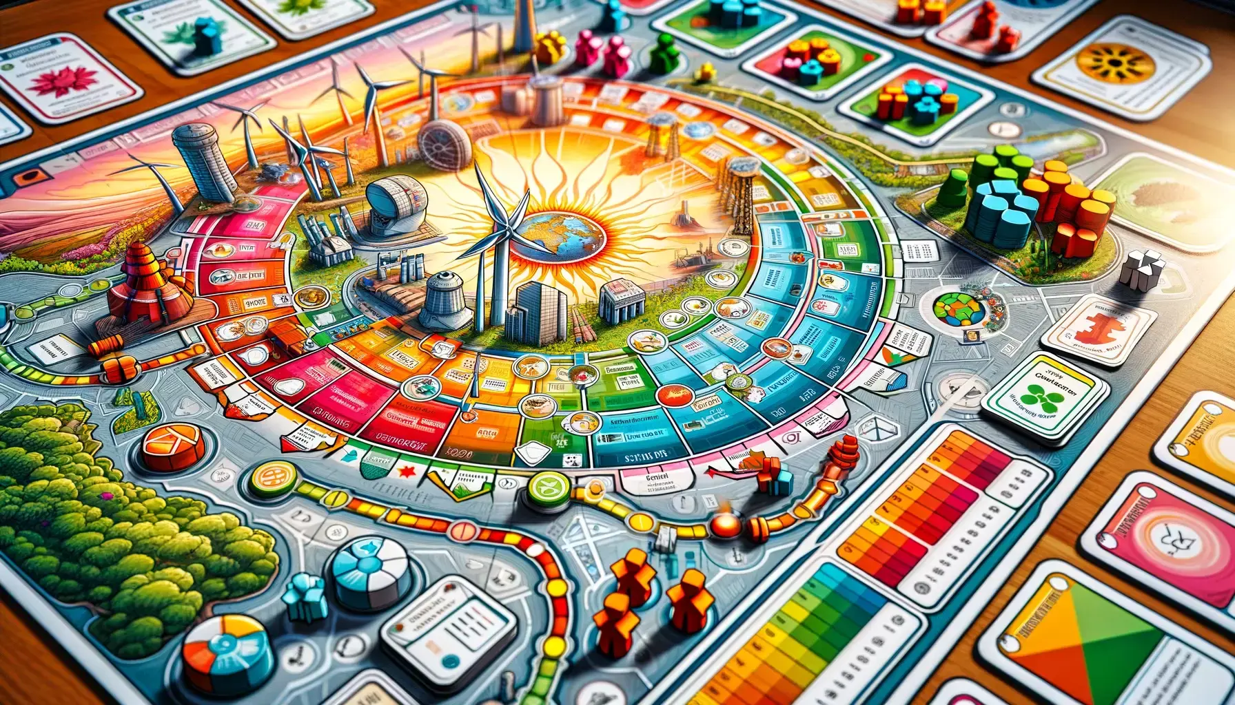 Brettspiel Energiewirtschaft