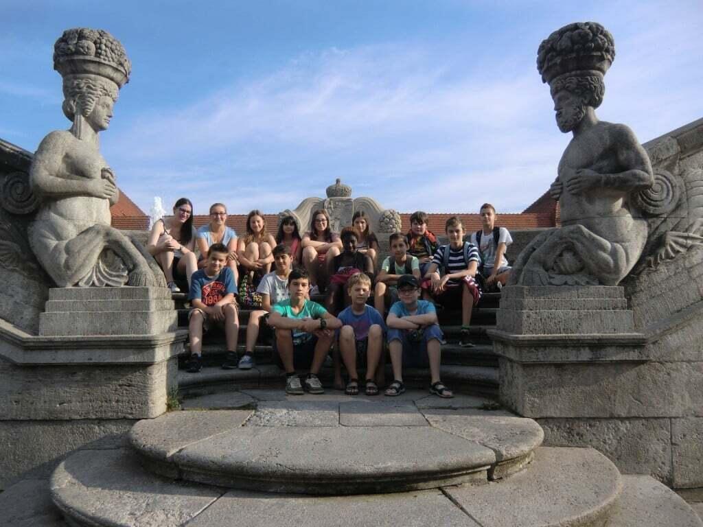 Schüler besuchen Orte historischer Wassernutzung in Bad Nauheim
