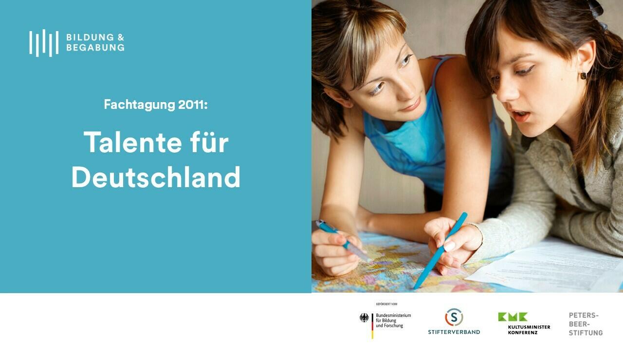 Fachtagungsmotiv 2011: Talente für Deutschland