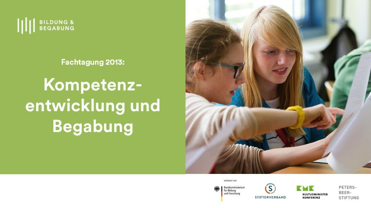 Fachtagungsmotiv 2013: Kompetenzentwicklung und Begabung