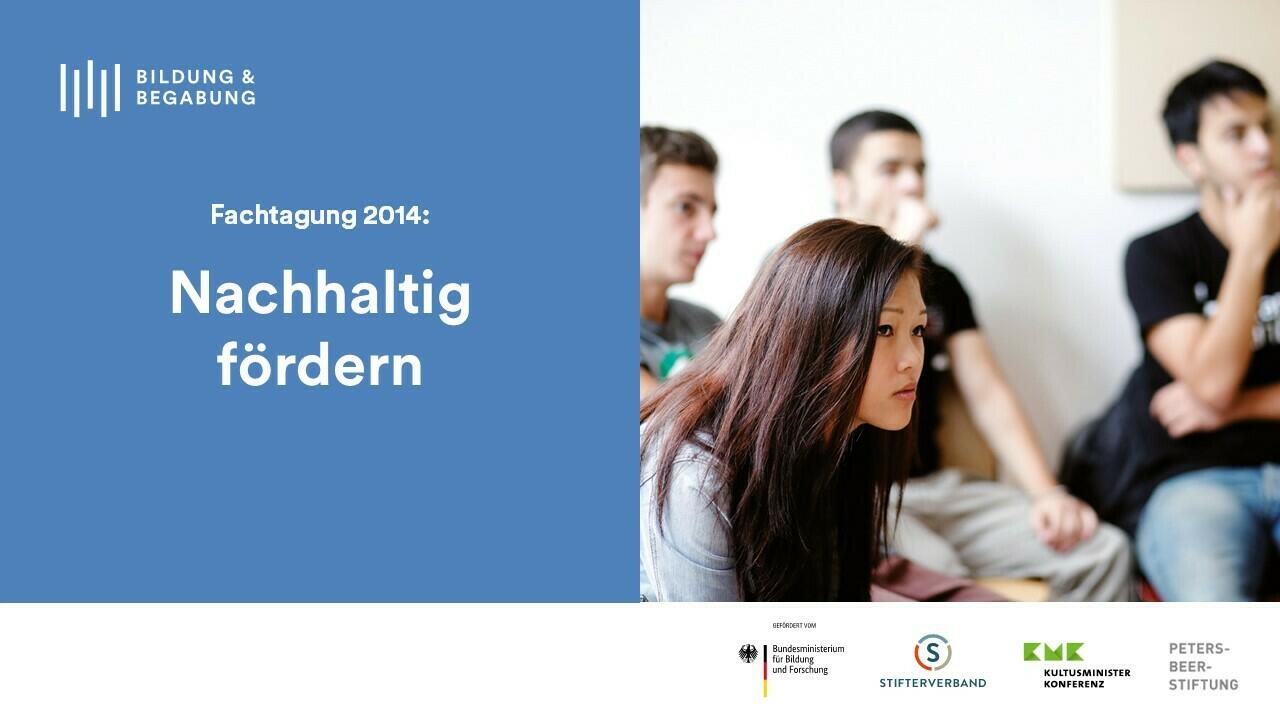 Fachtagungsmotiv 2014: Nachhaltig fördern