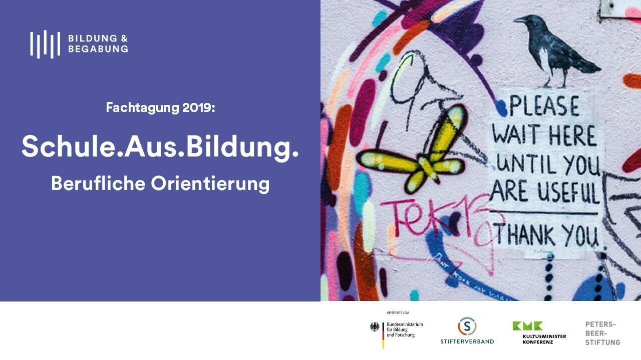 Fachtagungsmotiv 2019: Schule.Aus.Bildung.