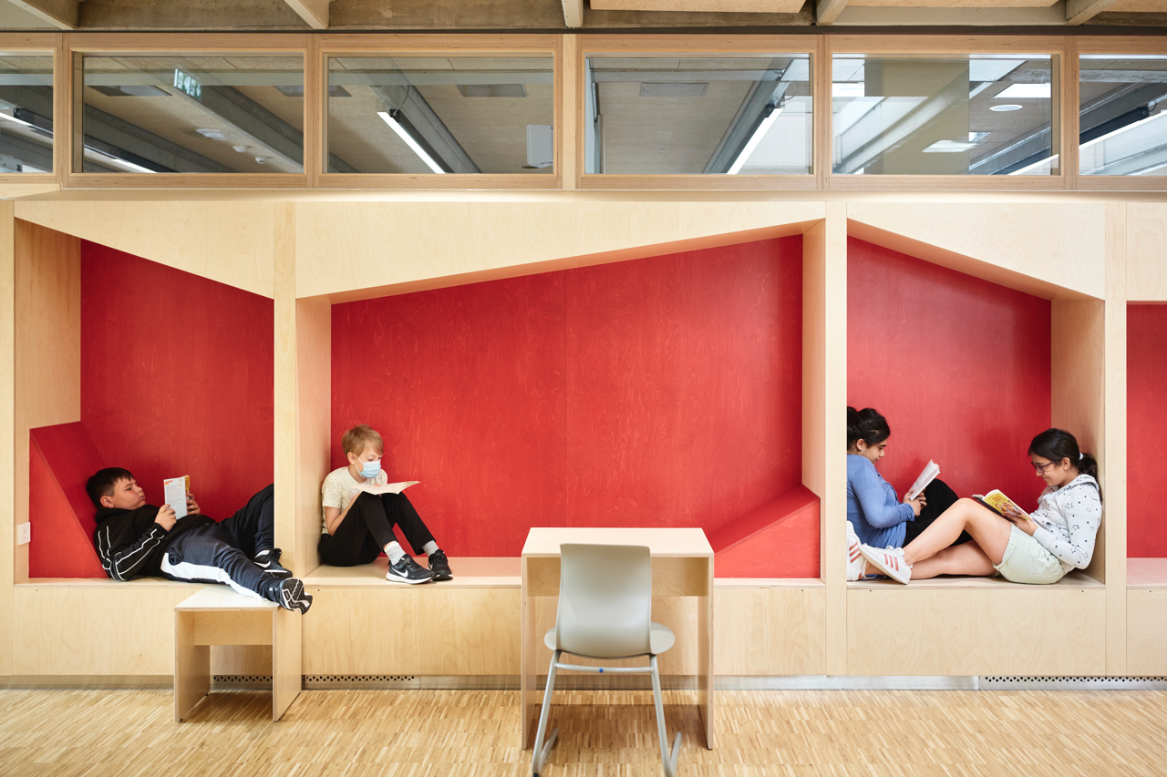 Kooperative Gesamtschule Leeste: Leseinseln.