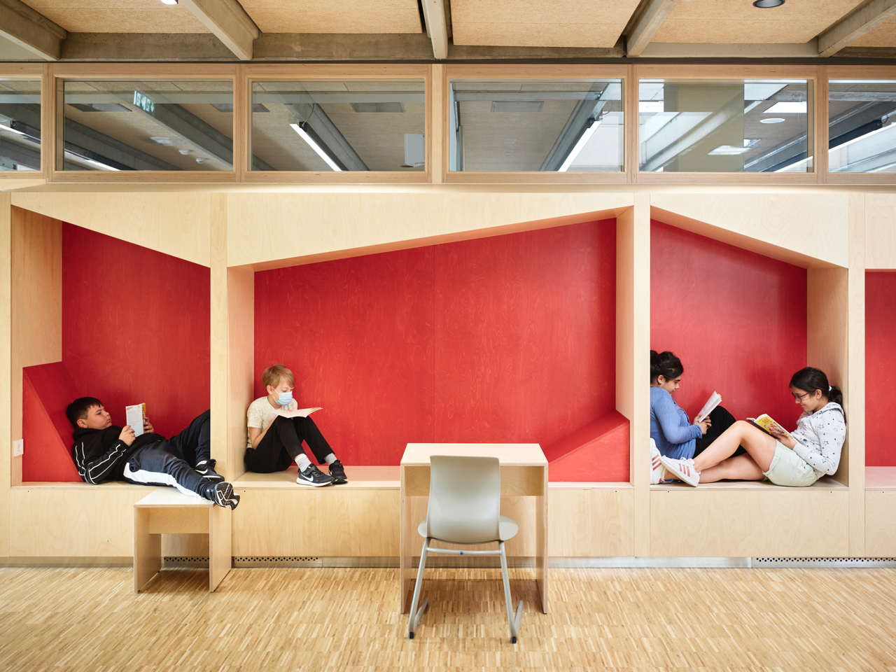 Kooperative Gesamtschule Leeste: Leseinseln.