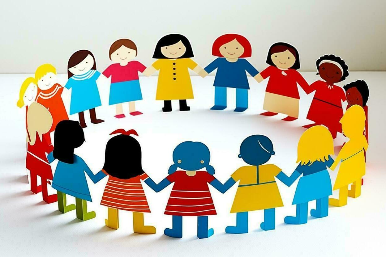 Kinder im Kreis