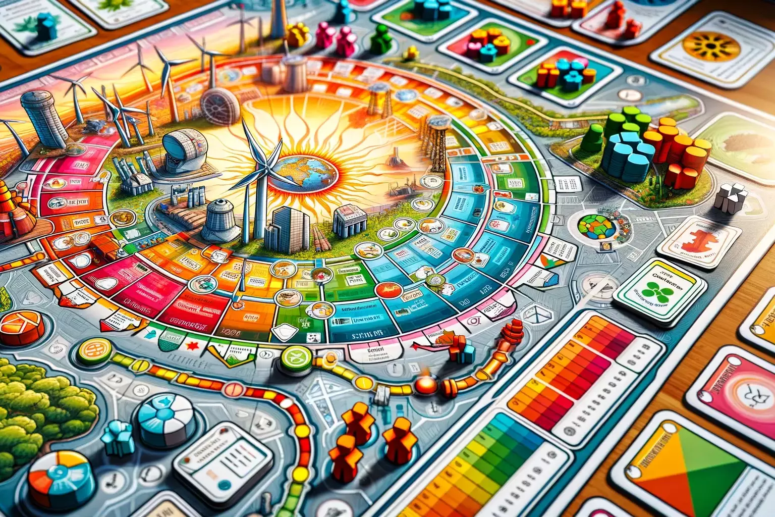 Brettspiel Energiewirtschaft