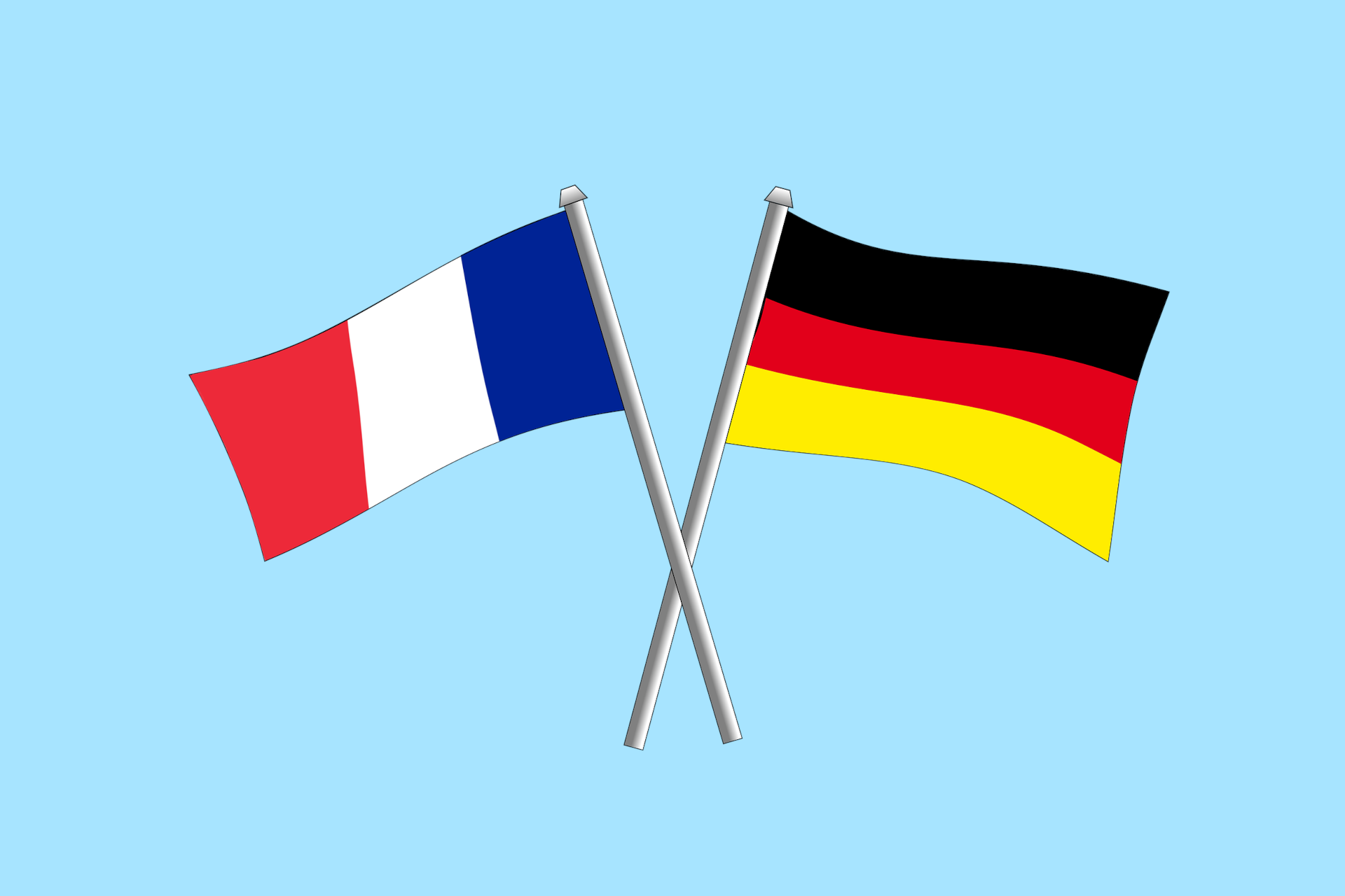 Deutschland Frankreich Flagge
