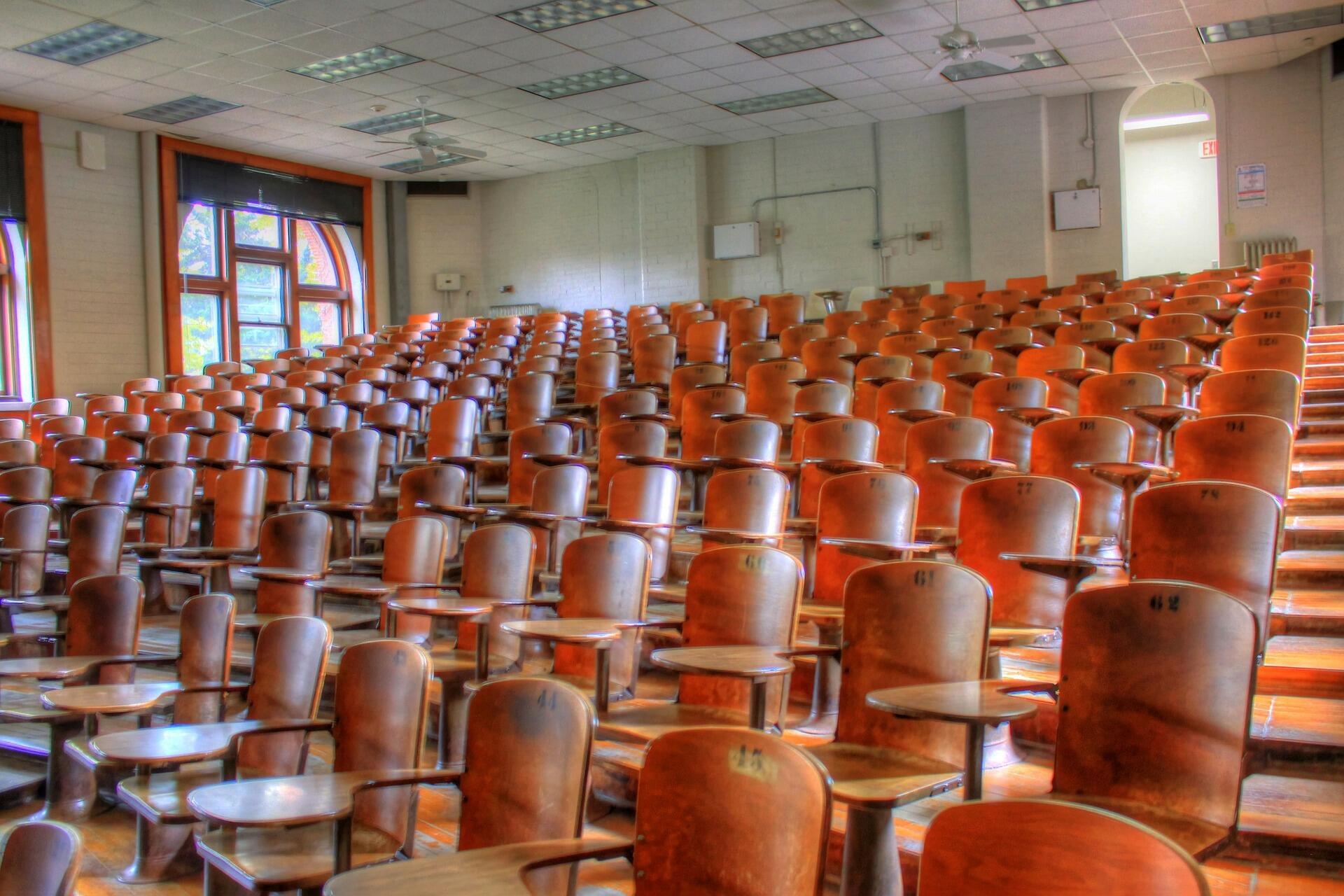 Hörsaal einer Universität