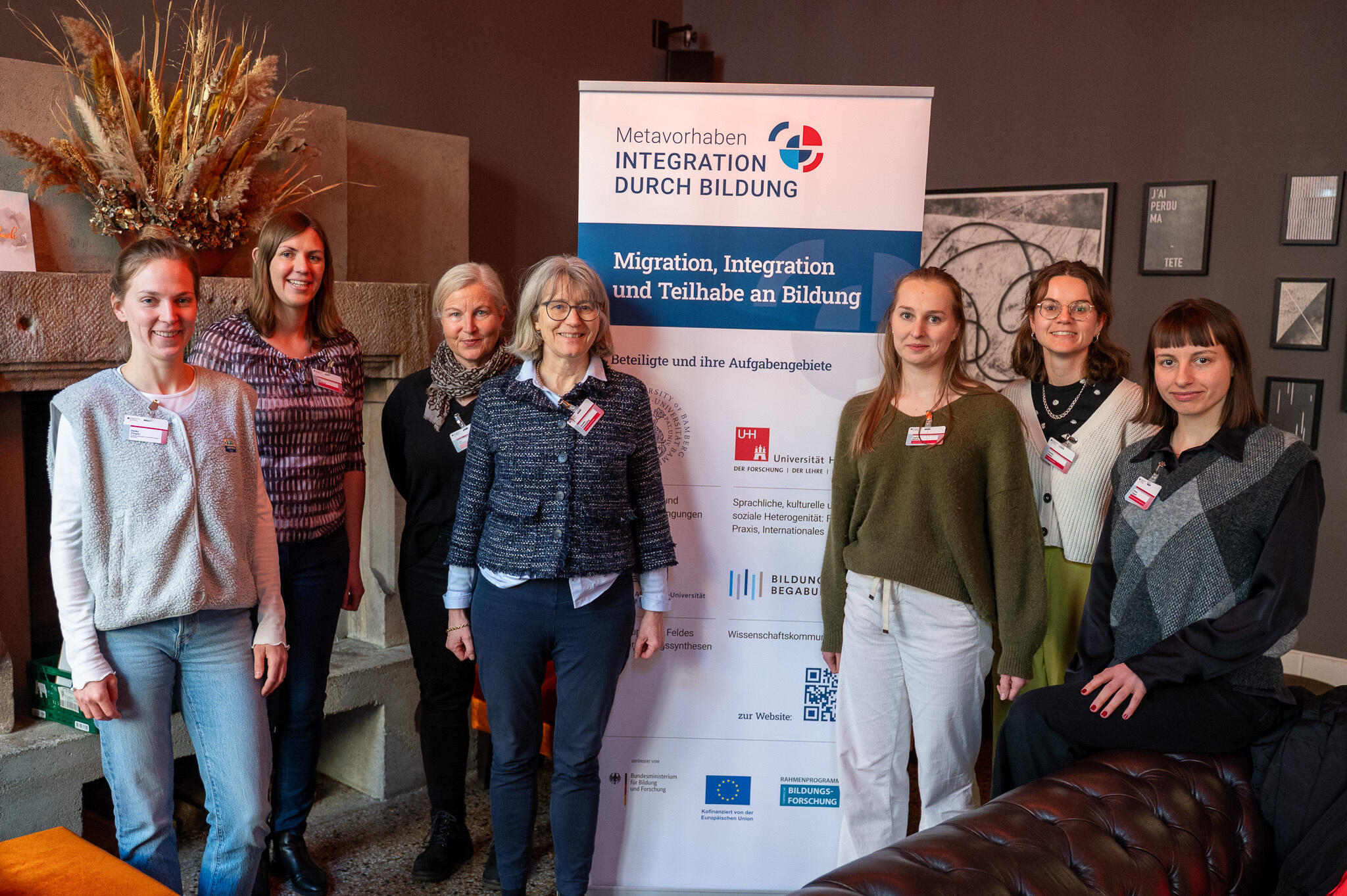 Vertreterinnen der Unis Hamburg, Bamberg und Nürnberg sowie von Bildung & Begabung