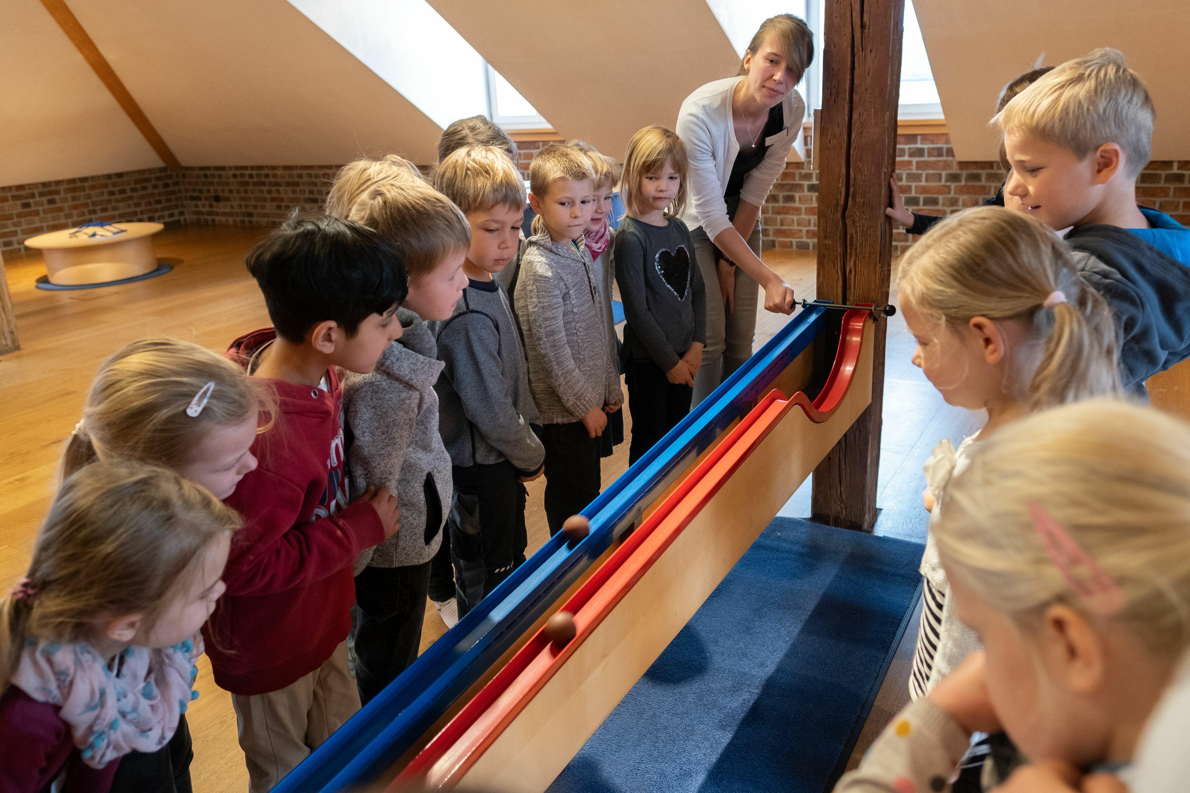 Mathematikum Gießen: Angebote auch für die Jüngsten.