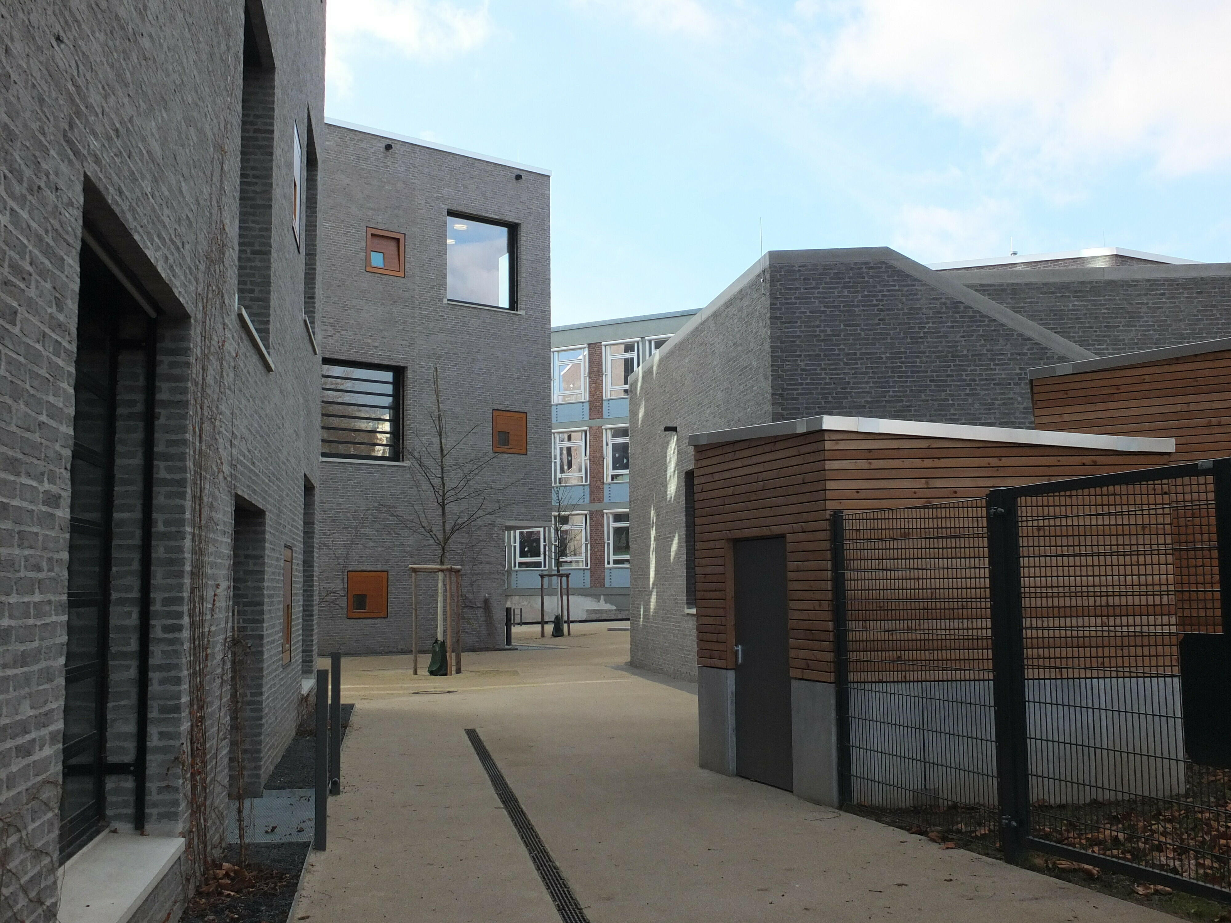 Außenansicht der Bildungslandschaft Altstadt Nord Köln