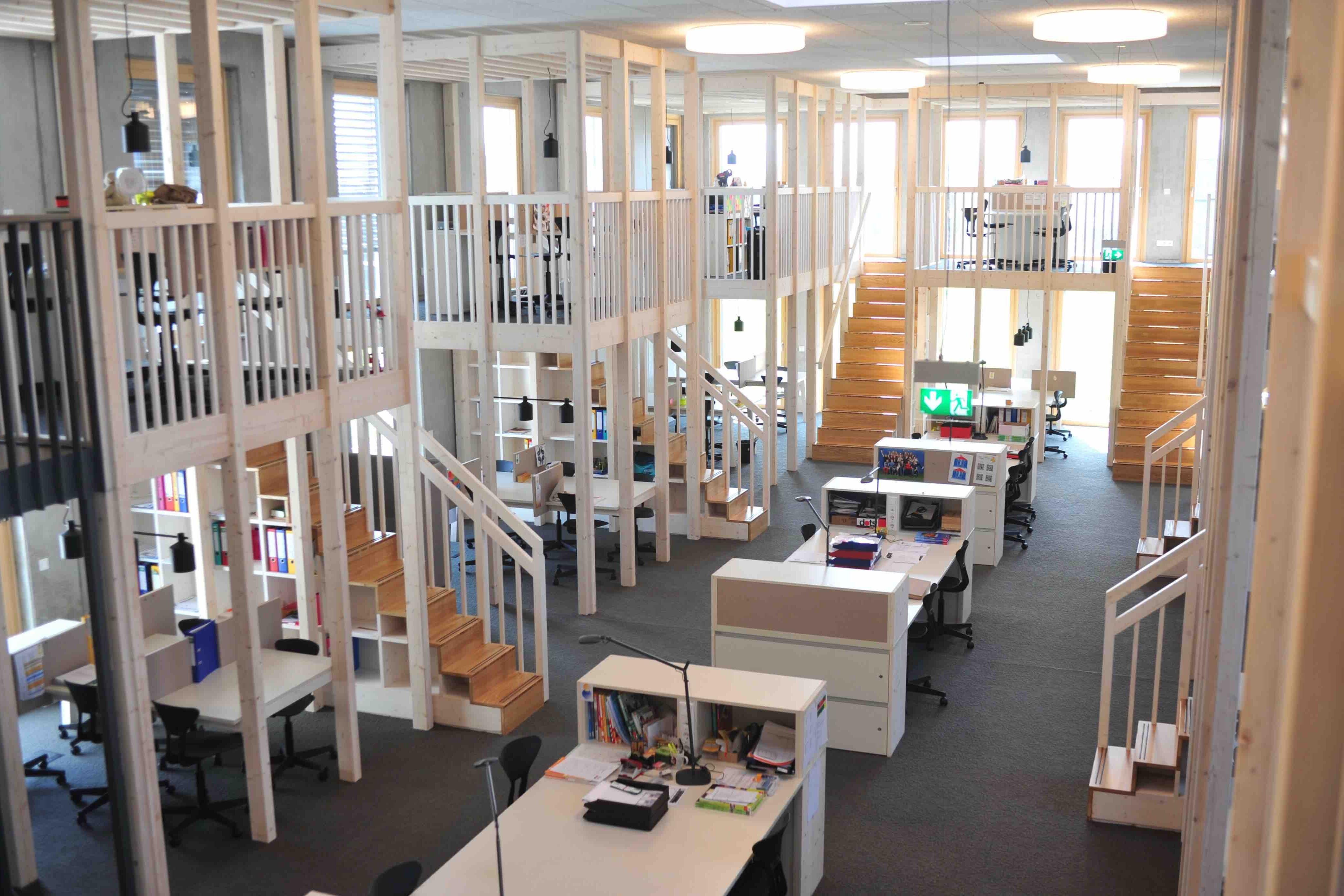 Lernatelier und Arbeitsplätze im Weißen Haus der Alemannenschule Wutöschingen.