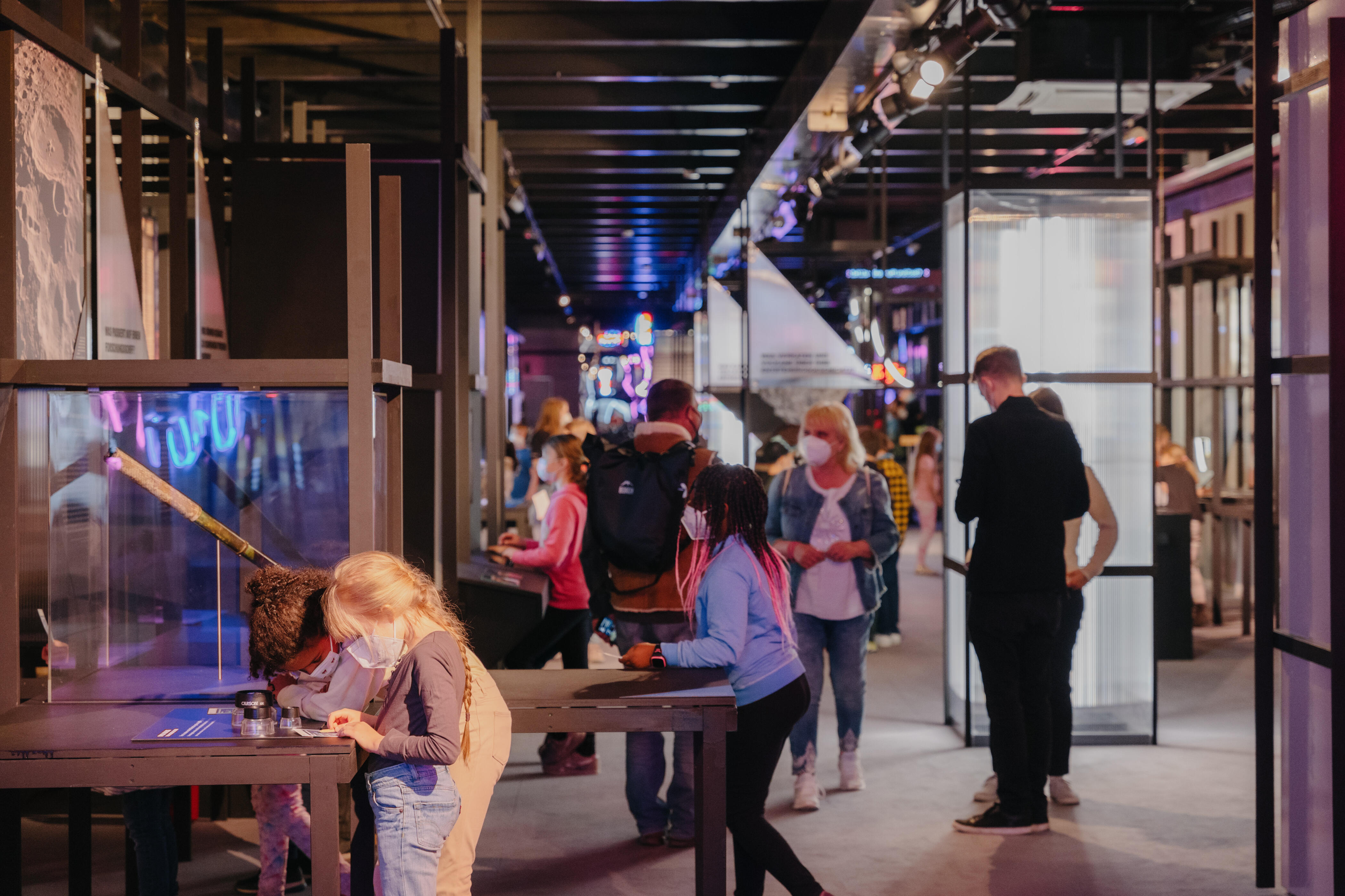 Archivbild aus der Ausstellung im Wissenschaftsjahr 2022 – Nachgefragt!