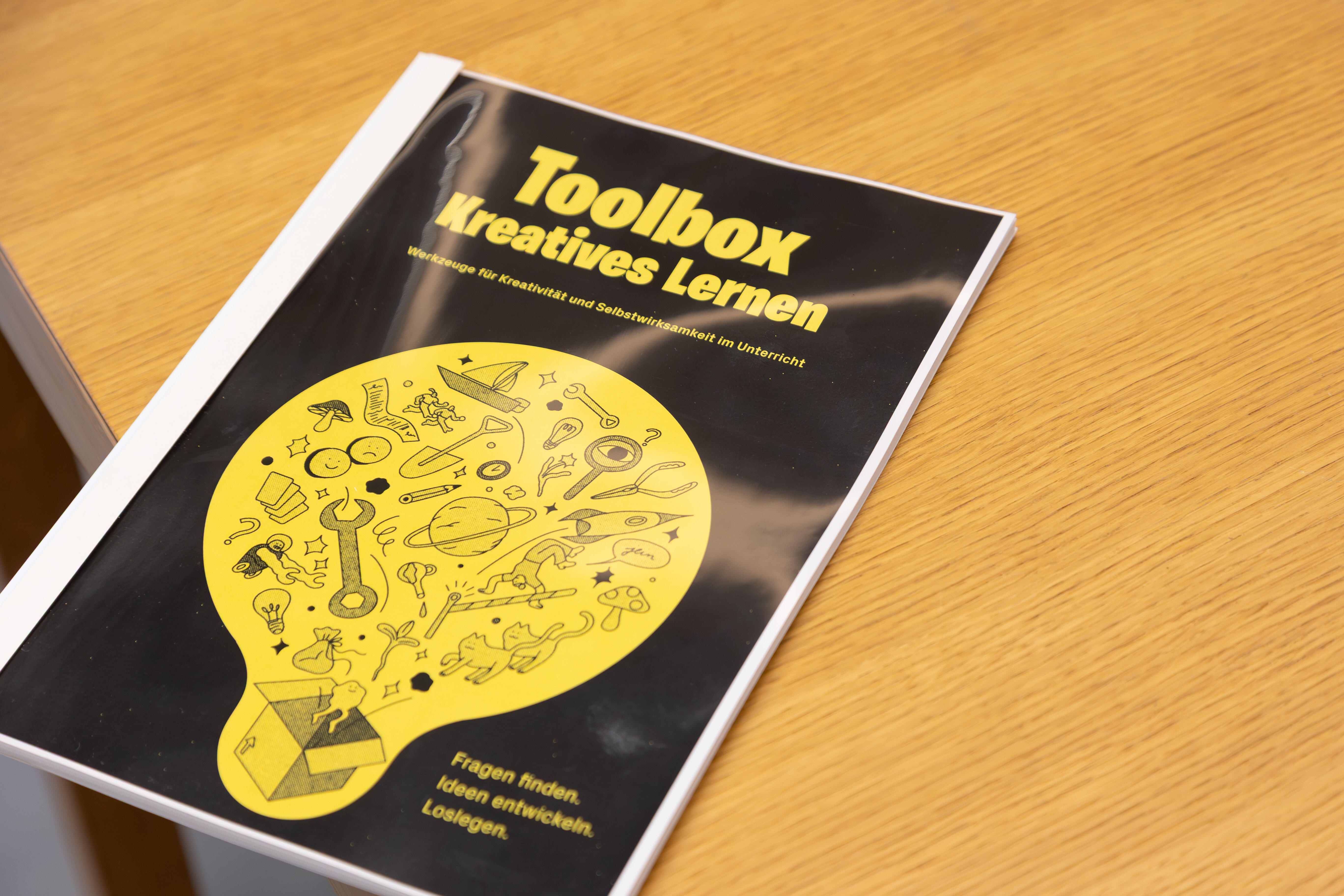 Heft mit Toolbox kreatives Lernen