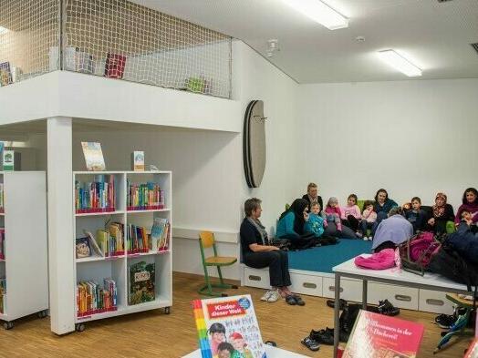 Lesebereich im Bildungszentrum Tor zur Welt.