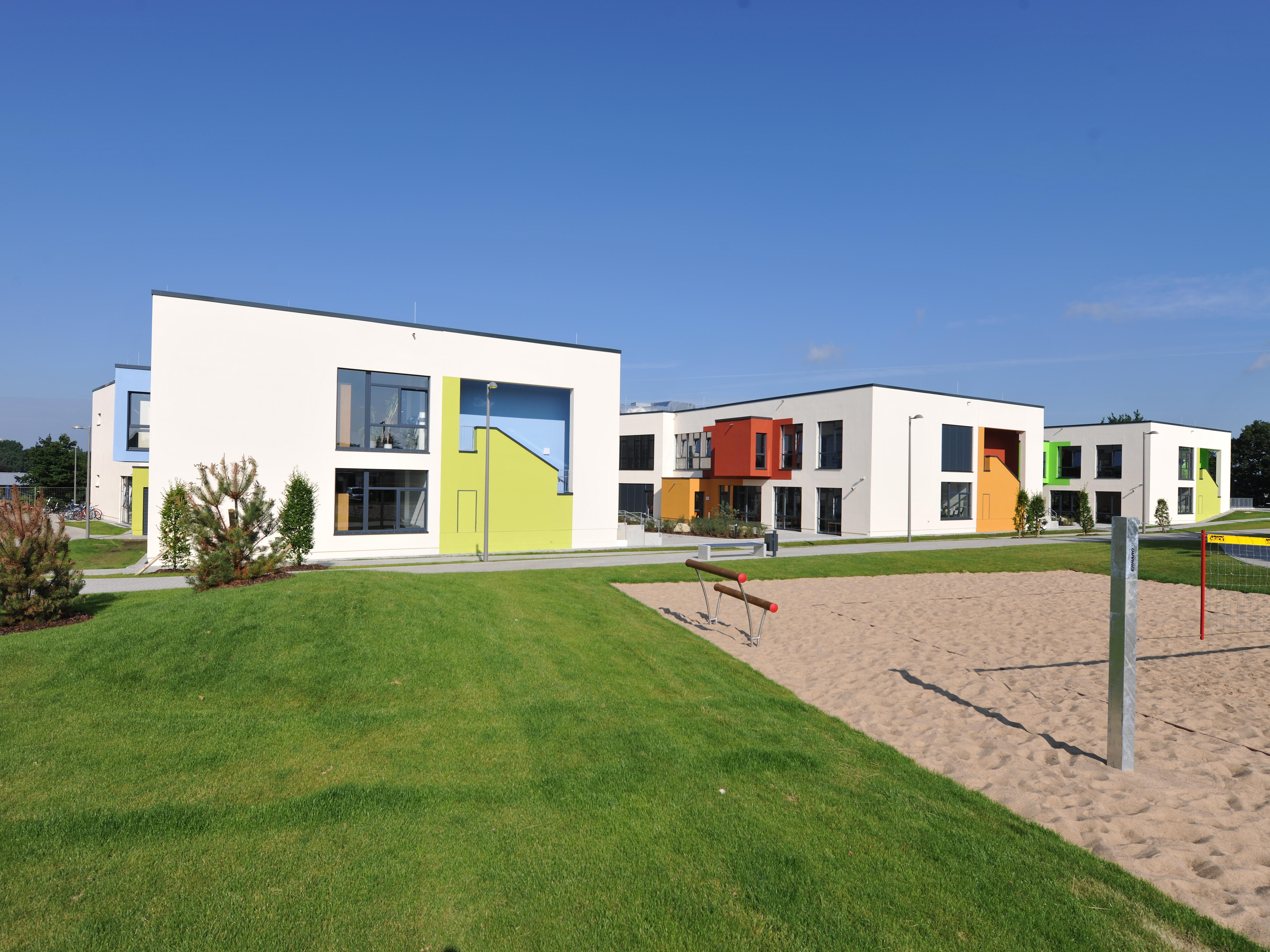 Außenansicht der Oberschule Lernhaus im Campus Osterholz-Scharmbeck