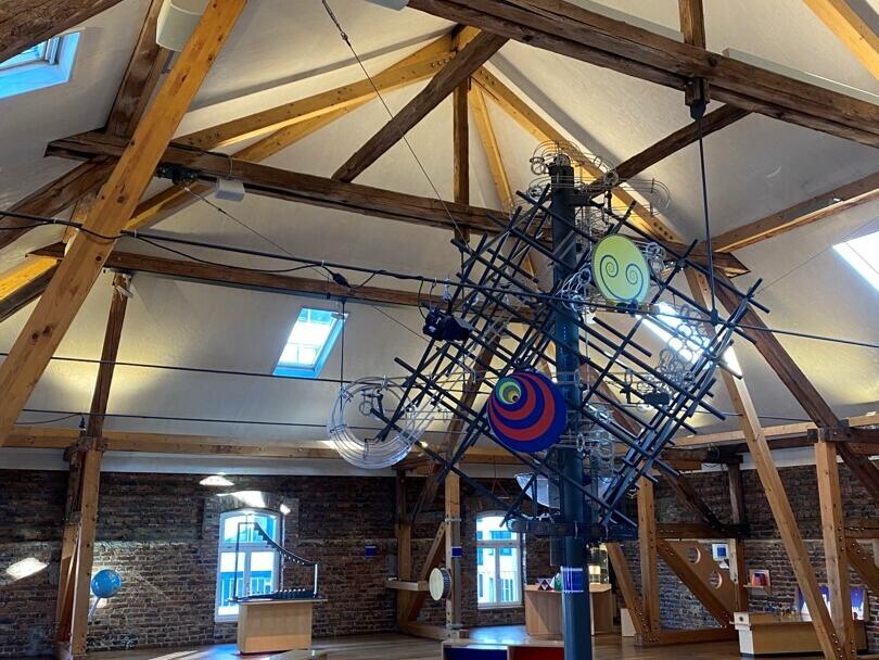 Im Mathematikum Gießen.