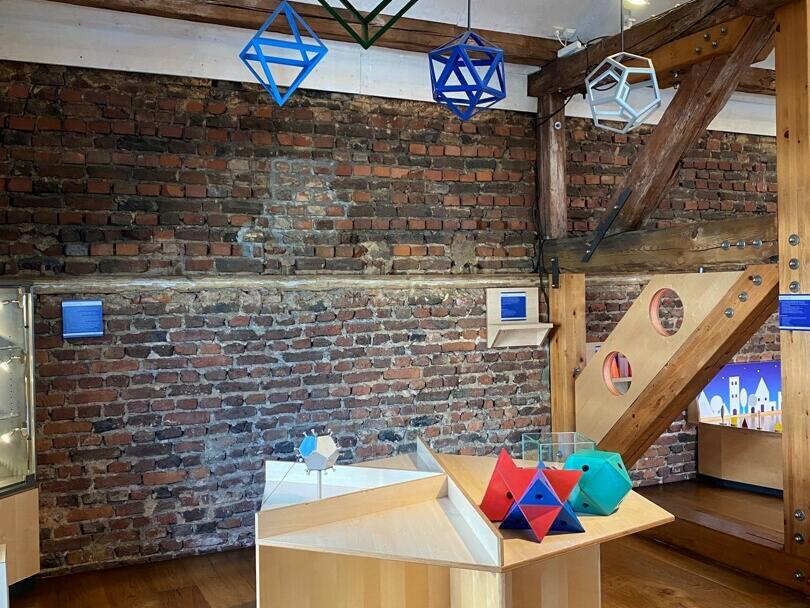 Im Mathematikum Gießen