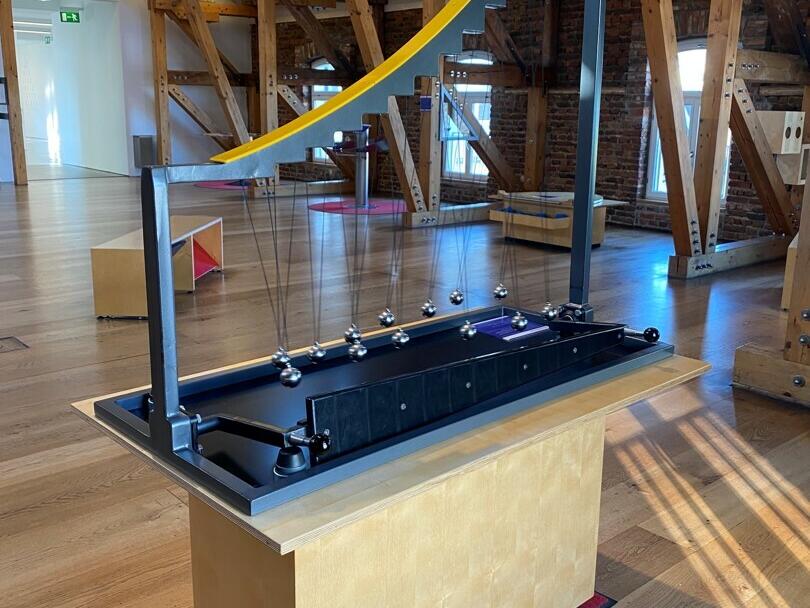 Im Mathematikum Gießen