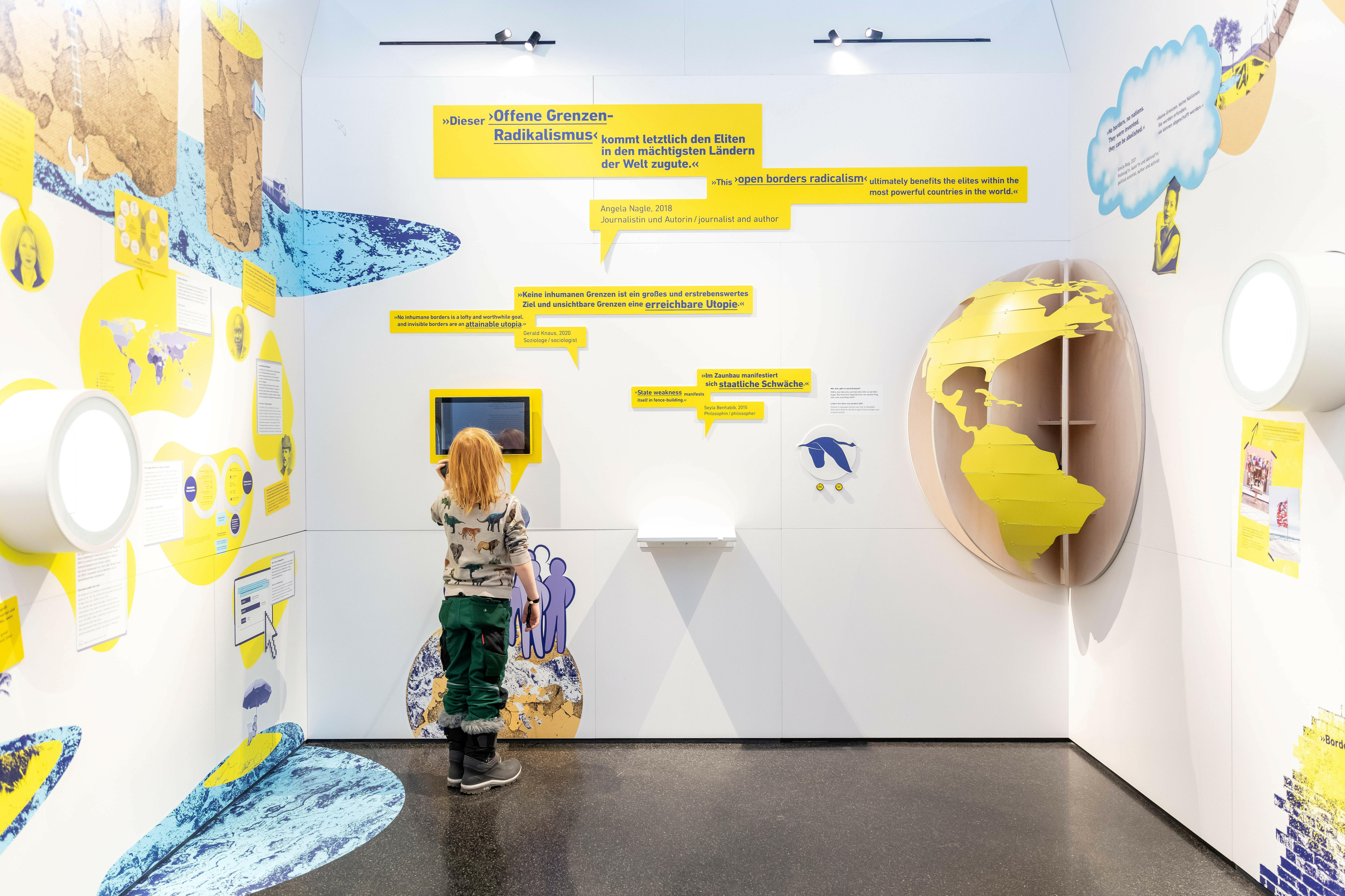 Ein Foto aus einem Ausstellungsraum des Futuriums.