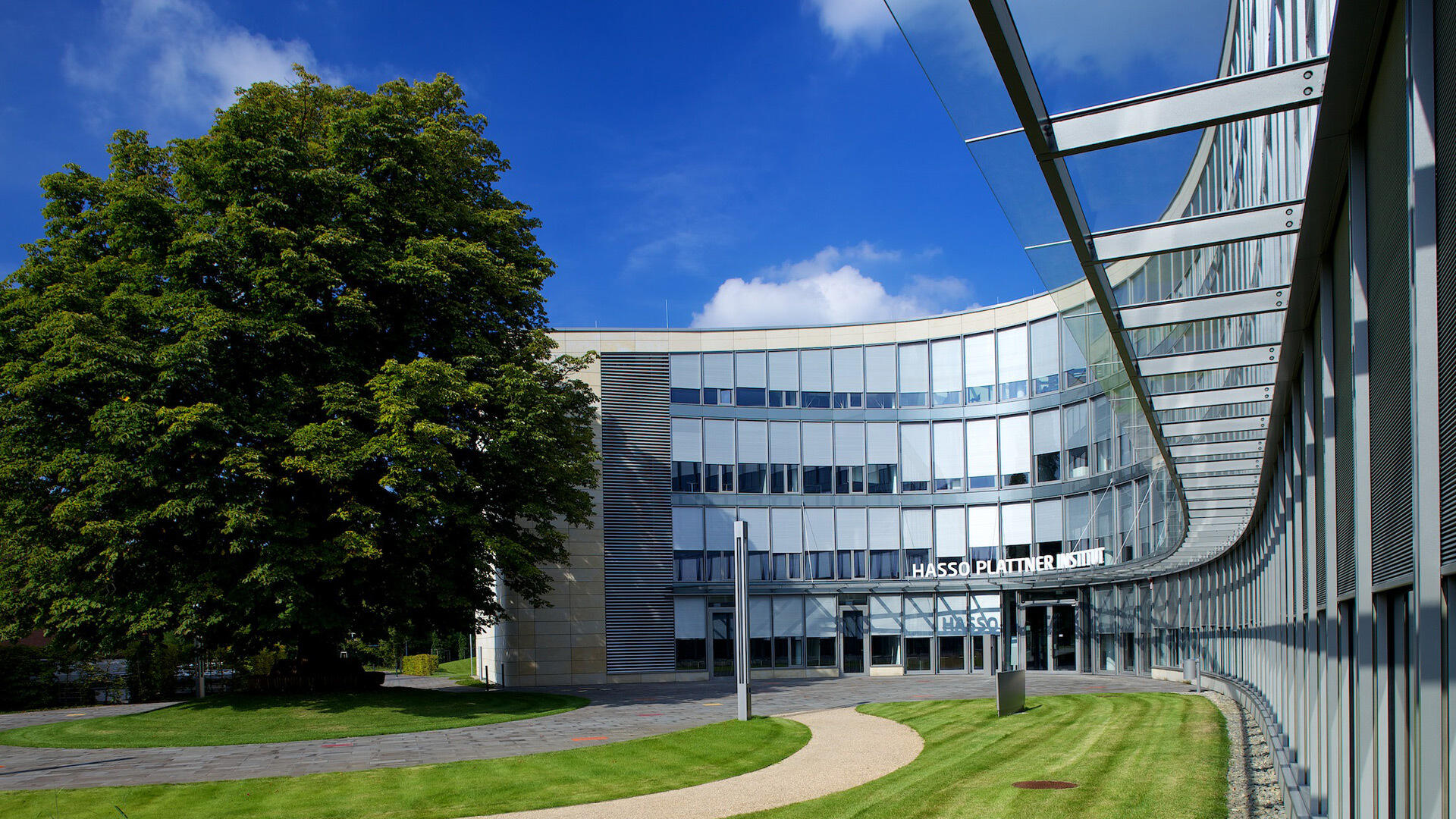 Das Hauptgebäude des HPI