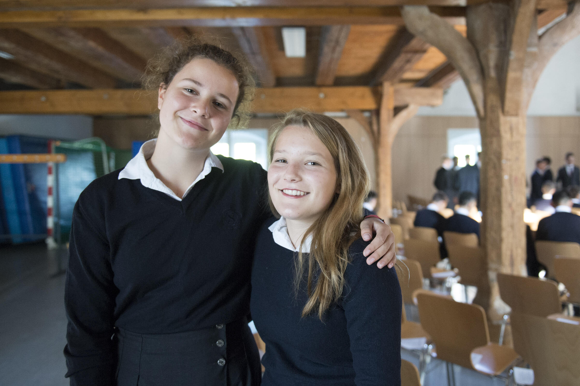 Schülerinnen der Schule Schloss Salem