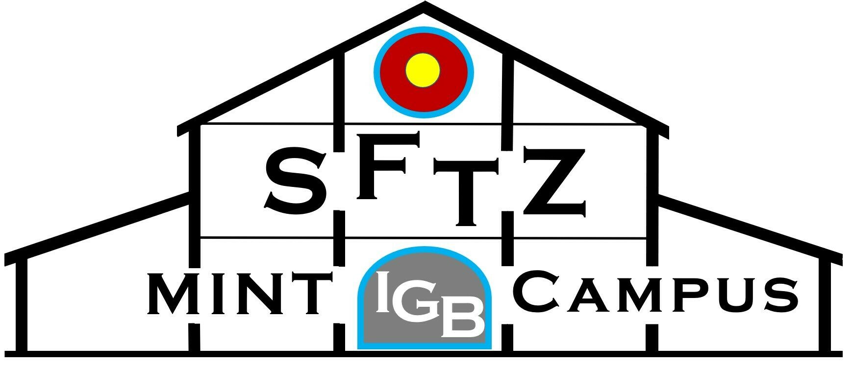 Logo des SFTZ, Abteilung des Vereins MINT-Campus Alte Schmelz e.V. , im UNESCO-Biosphärenreservat Bliesgau