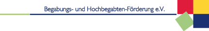 Logo von Begabungs- und Hochbegabten-Förderung e.V.