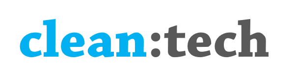 clean:tech Schriftzug
