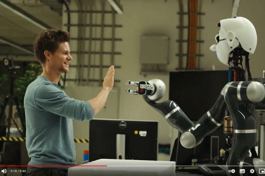 Mensch und Roboter