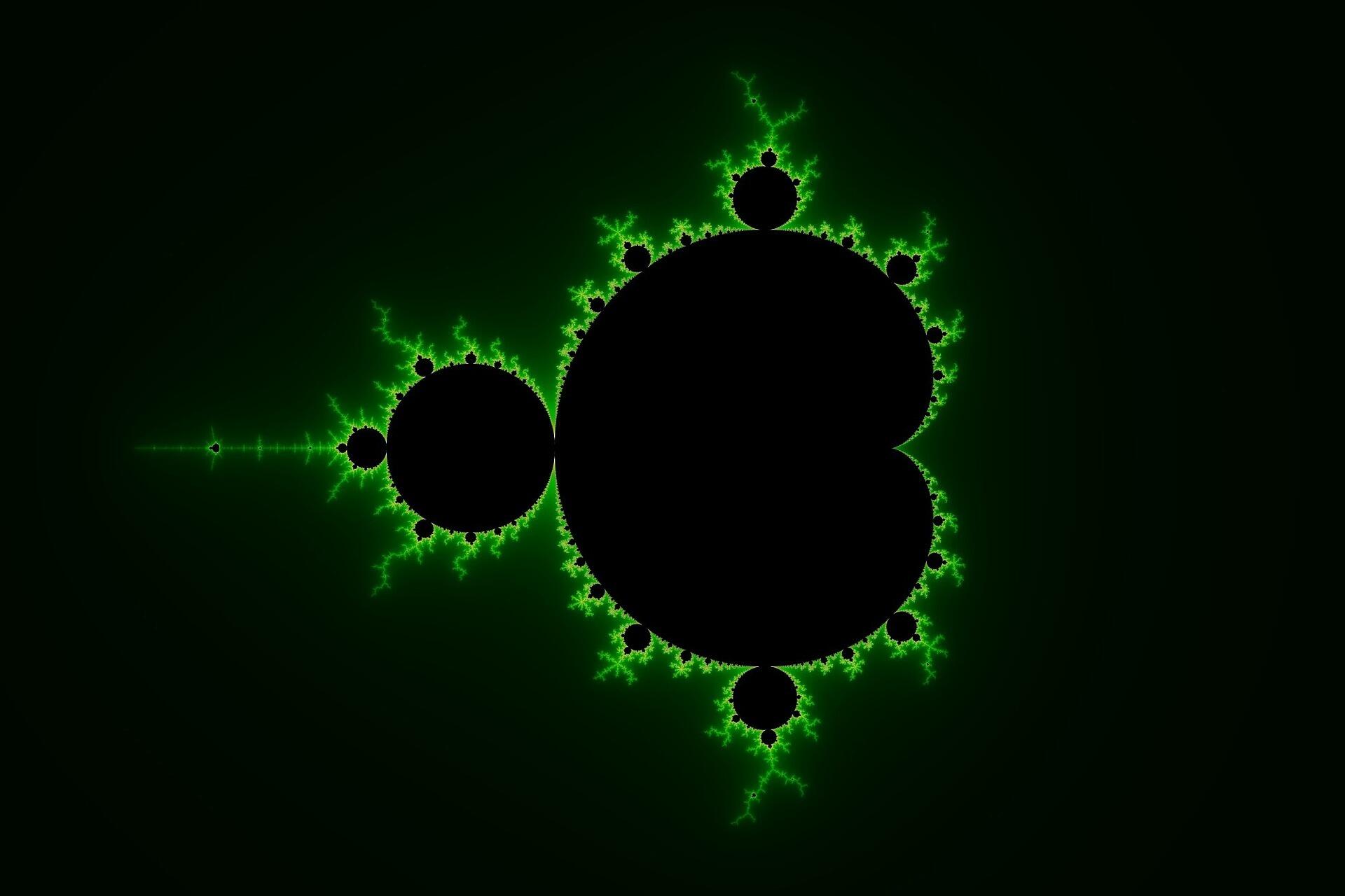 Abbildung des berühmten Fraktals Mandelbrot-Menge