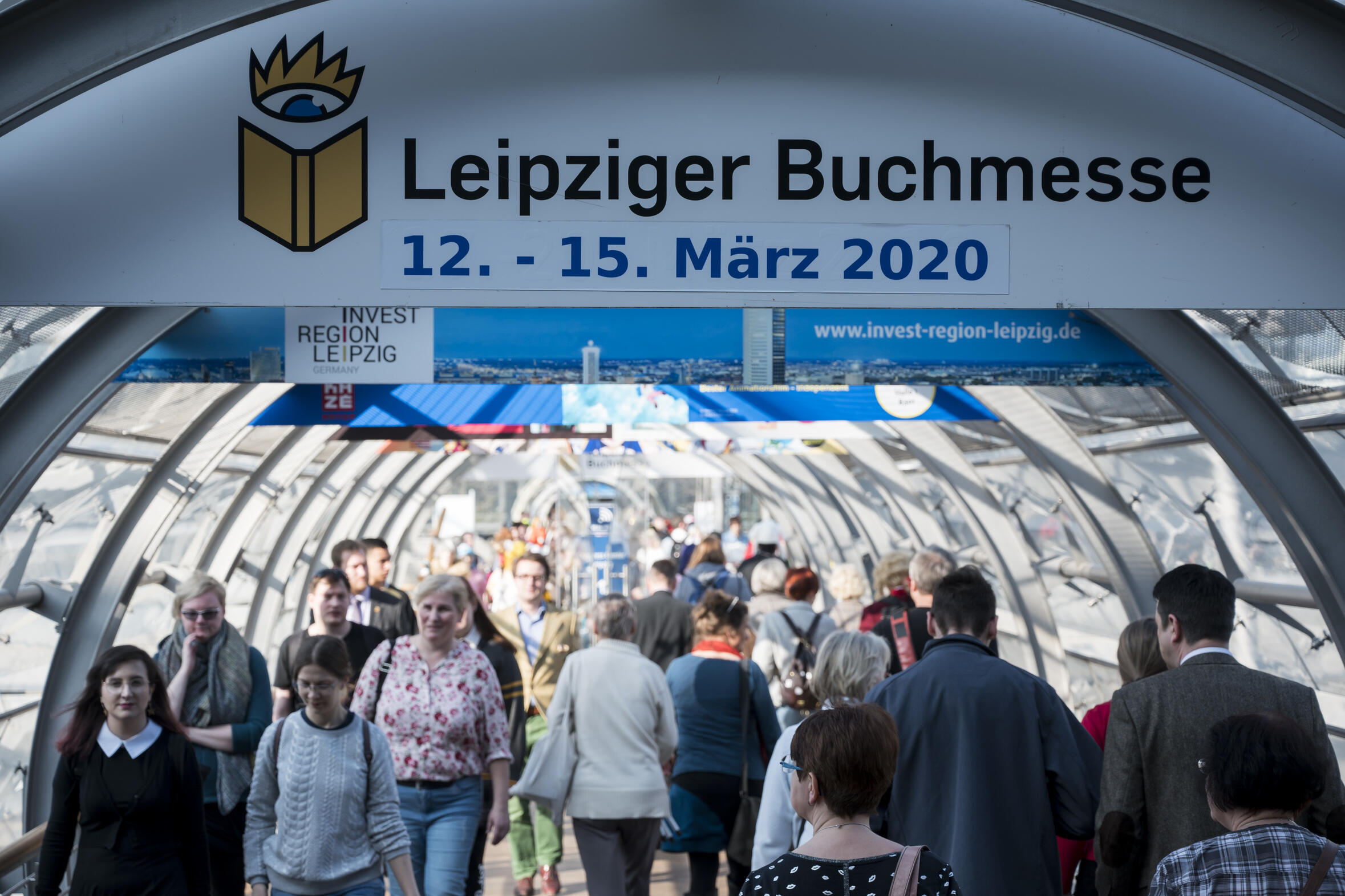 Gelände der Leipziger Buchmesse