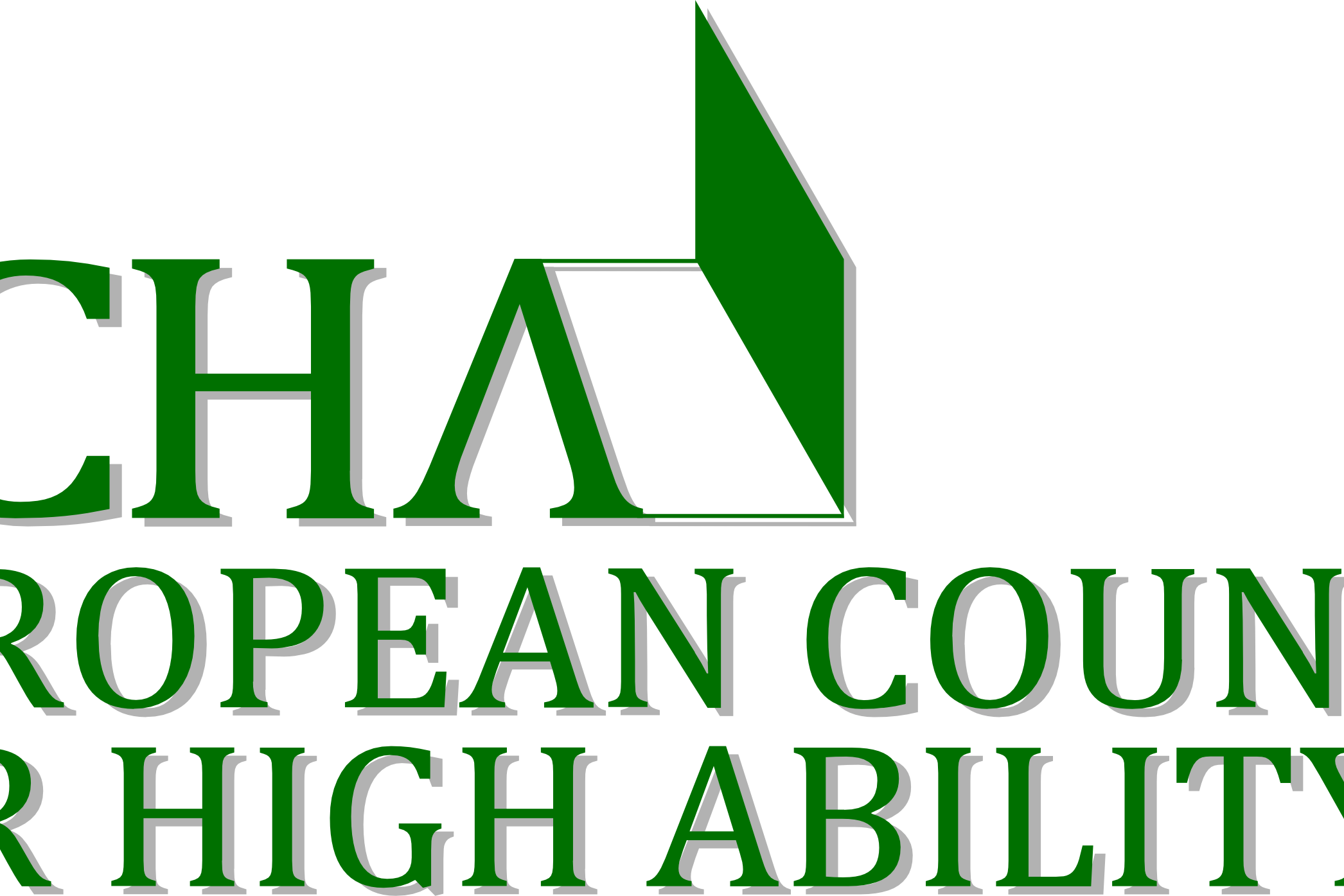 Logo des European Council for High Abilitiy