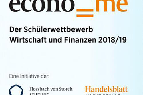 Logo des Wettbewerbs zu Wirtschaft und Finanzen