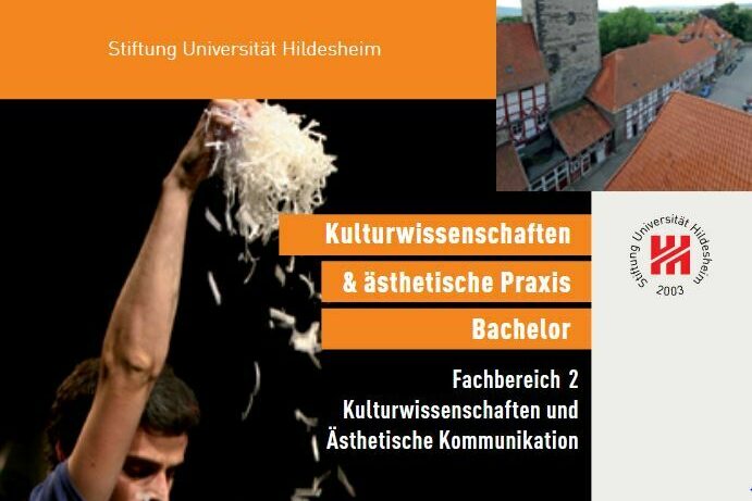 Cover der Broschüre zum Studiengang Kulturwissenschaften