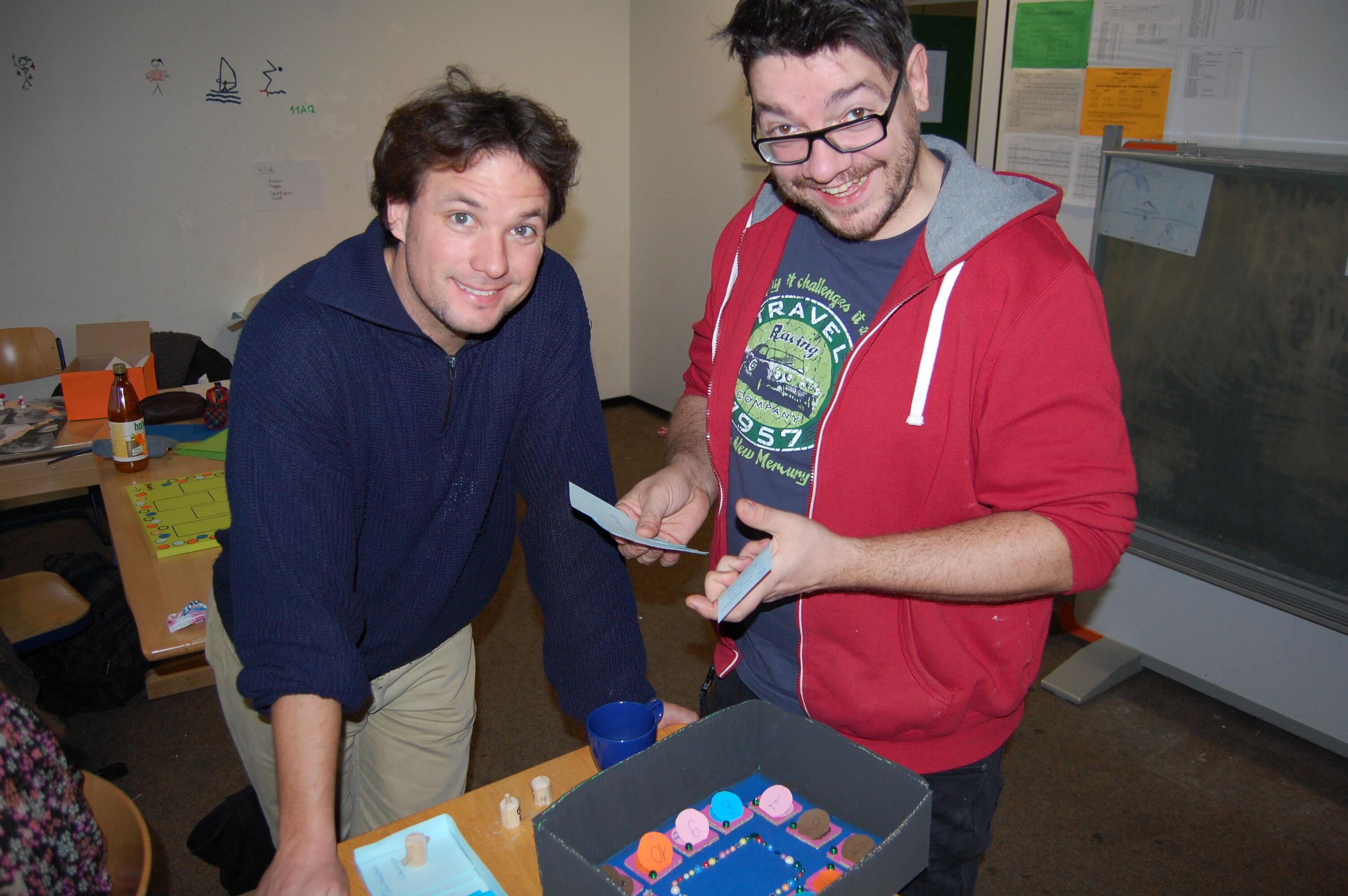 Kompaktwoche »Was können wir wissen?« - Wissenschaftliche Theorien in Brettspiele umgesetzt, Bildquelle: © Peter-Ustinov-Schule, Eckernförde