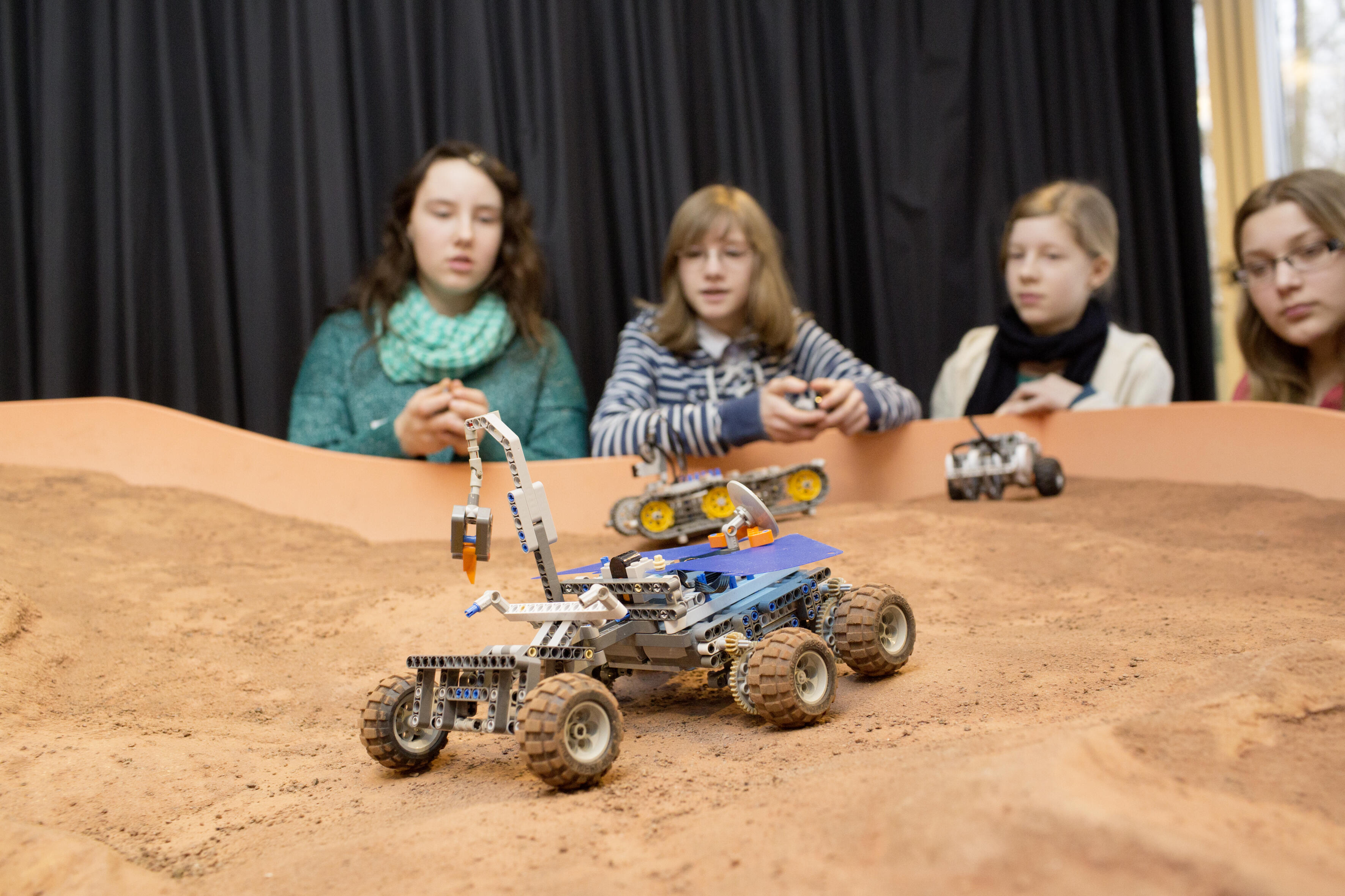 Experiment Robotik im DLR_School_Lab Bremen