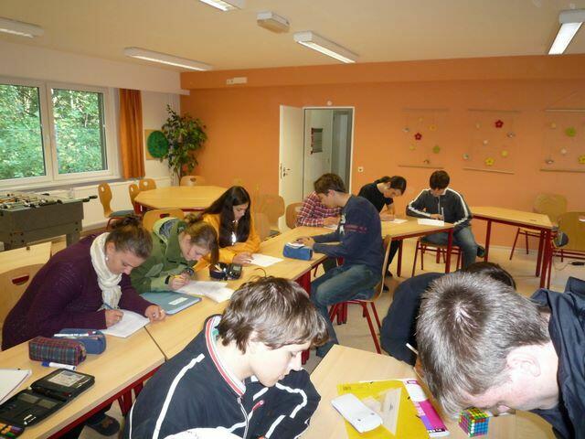 Knobeln und Rechnen beim Wochenendseminar LSGM
